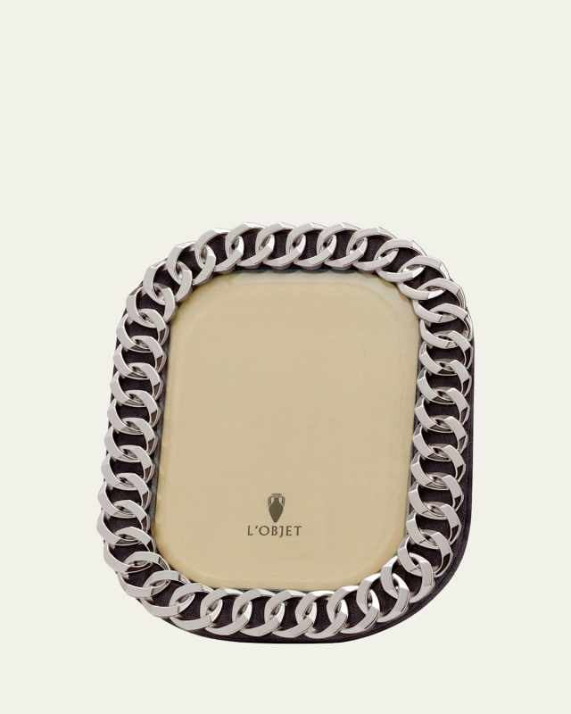 Cuban Link Picture Frame, 4" x 6"